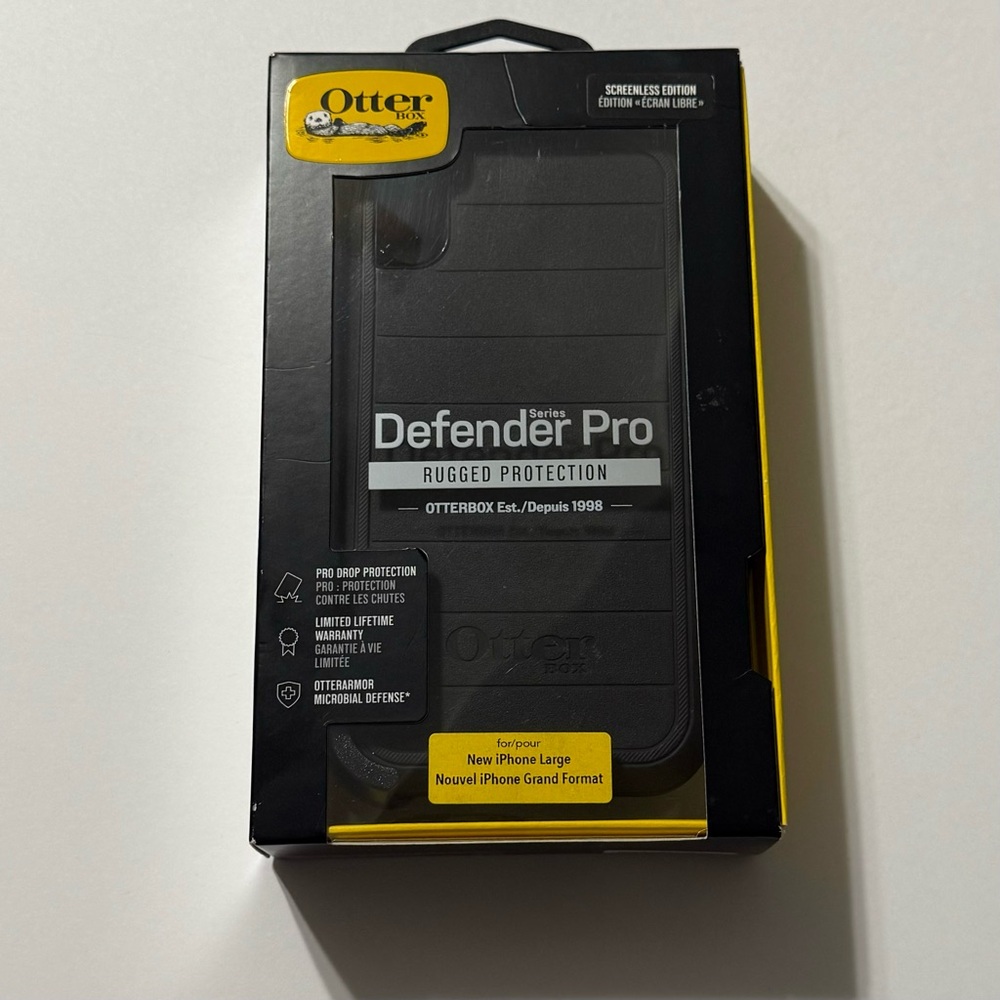 New OtterBox Defender Pro Black iPhone Case